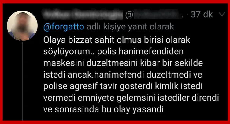 Son dakika: Maske takmamakta direndiği ve hakaret ettiği için gözaltına alınan Rana B.'nin paylaşımları tepki topladı
