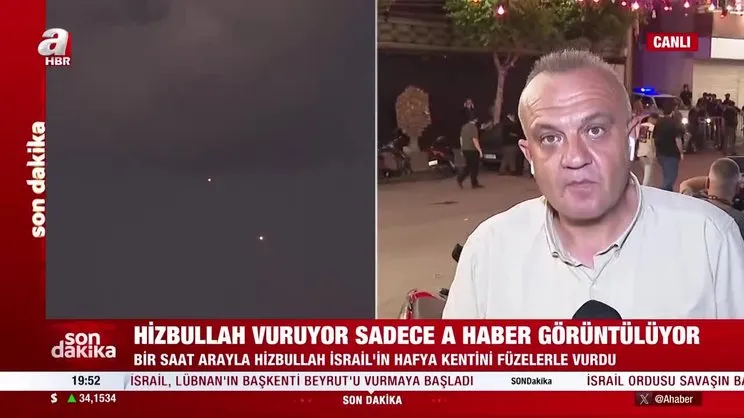 Orta Doğu yangın yeri! Roketler fırlatıldı: İsrail Beyrut'u, Hizbullah Hayfa'yı vuruyor