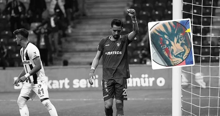 Galatasaray’ı kupa dışına iten Abdülkadir Sünger’in kolundaki dövmenin hikayesi!