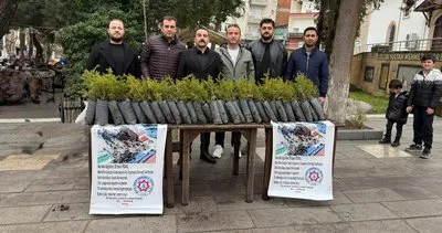 78 can için 78 fidan toprakla buluşturuldu #amasya