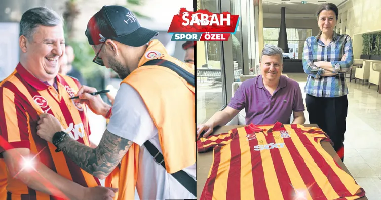 SABAH Spor, Galatasaraylı o taraftarı buldu! Yenge bile Çağlar Ümitli’nin yüzünü böyle güldürmedi