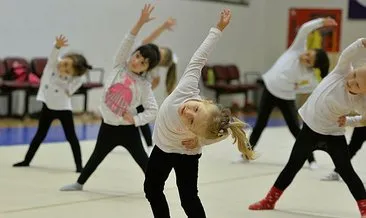 Muratpaşa’da 290 küçük cimnastikçi mezun oldu