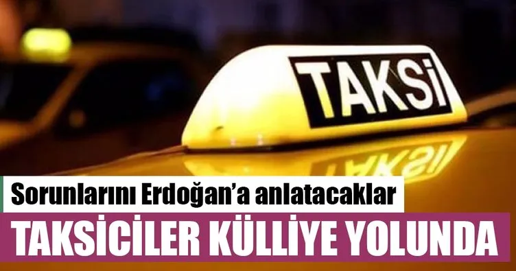 Taksiciler Külliye yolunda
