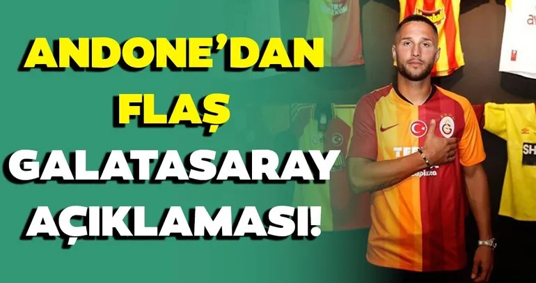 Son dakika: Florin Andone’dan Galatasaray açıklaması! Kimse beklemiyordu...
