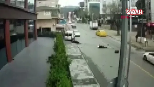 İstanbul Maltepe'deki feci motosiklet kazasının görüntüleri ortaya çıktı