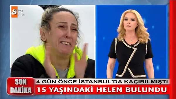 Müge Anlı'da SON DAKİKA: Hülya Avşar'ın kaçırılan kızı Helen Avşar hakkında canlı yayında gözyaşlarına boğan gelişme | Video
