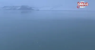 Yazıcı Barajı’nın kış manzarası nefes kesiyor