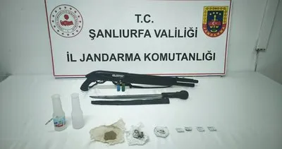 Şanlıurfa'da jandarmadan uyuşturucuya darbe #sanliurfa