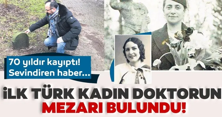 İlk kadın doktorumuz burada yatıyor