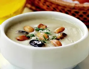 Bademli Patlıcan Çorbası Tarifi