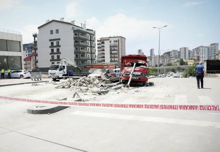 Ankara'da feci kaza! Ortalık savaş alanına döndü! Görgü tanıklarından korkunç sözler...