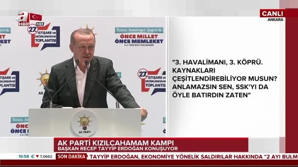 Cumhurbaşkanı Erdoğan McKinsey tartışmasına son noktayı koydu