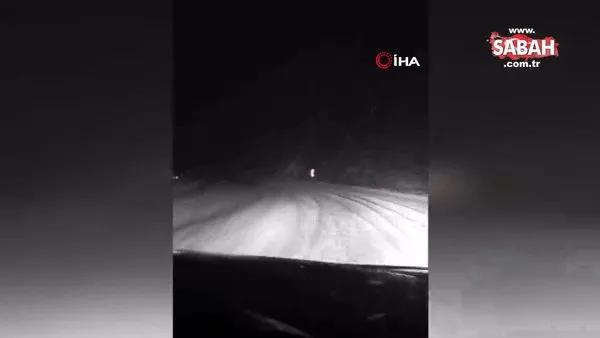 Şiddetli kar yağışı nedeniyle Uludağ'da yollar kapandı | Video