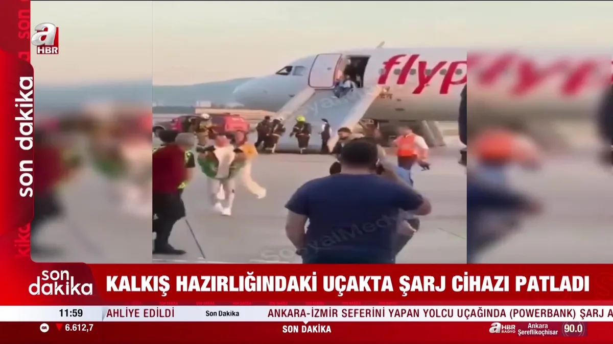 SON DAKİKA: Ankara’da havaalanında panik anları! Yolcular uçaktan tahliye edildi | Video videosunu izle SON DAKİKA: Ankara’da havaalanında panik anları! Yolcular uçaktan tahliye edildi | Video videosunu izle