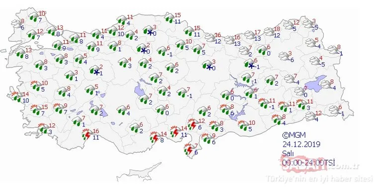 Meteoroloji’den son dakika hava durumu ile sağanak ve kar yağışı uyarısı geldi! Ankara ve İstanbul’a kar ne zaman yağacak?