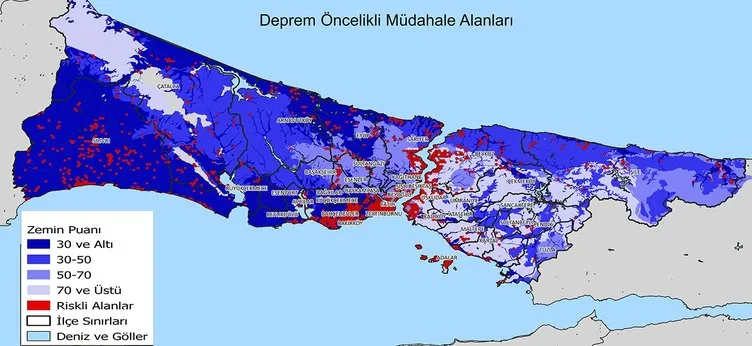 SON DAKİKA: İstanbul diri fay hattı ve deprem risk haritası açıklandı! İşte İstanbul depremi tarihi: İki büyük deprem var