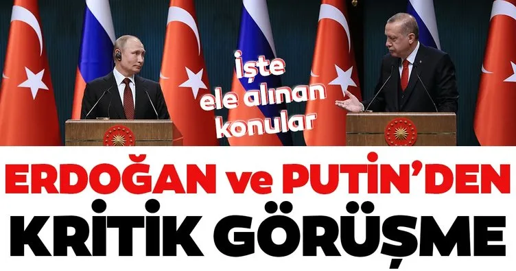 Son dakika: Başkan Recep Tayyip Erdoğan, Rusya Devlet Başkanı Vladimir Putin ile telefonda görüştü