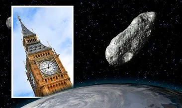 Big Ben büyüklüğündeki dev bir asteroid Dünya’ya yaklaşıyor