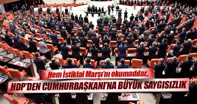 Meclis’te Cumhurbaşkanı Erdoğan’a saygısızlık