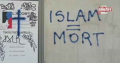 Paris’te Türk derneğine çirkin saldırı | Video