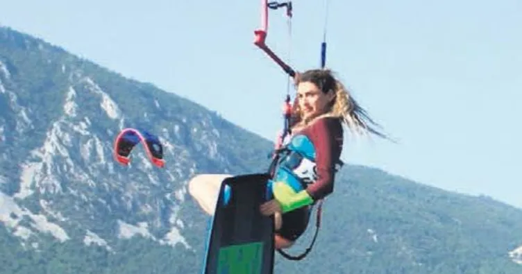 Kiteboard’un kraliçesi