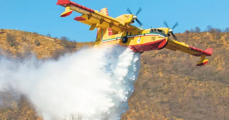 Orman yangınlarıyla amansız mücadele: Türkiye tarihinin en büyük filosu sahada!