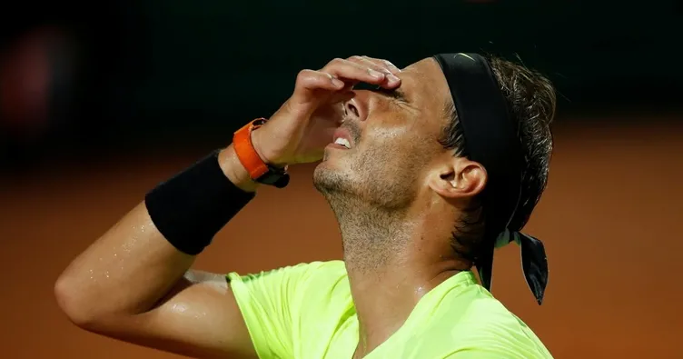 Rafael Nadal Roma Açık’a veda etti!