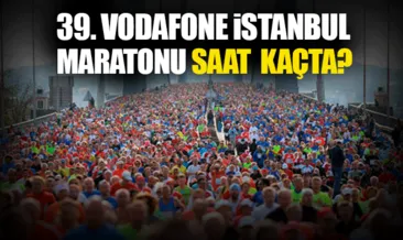 Vodafone İstanbul Maratonu koşusu ne zaman saat kaçta başlıyor?