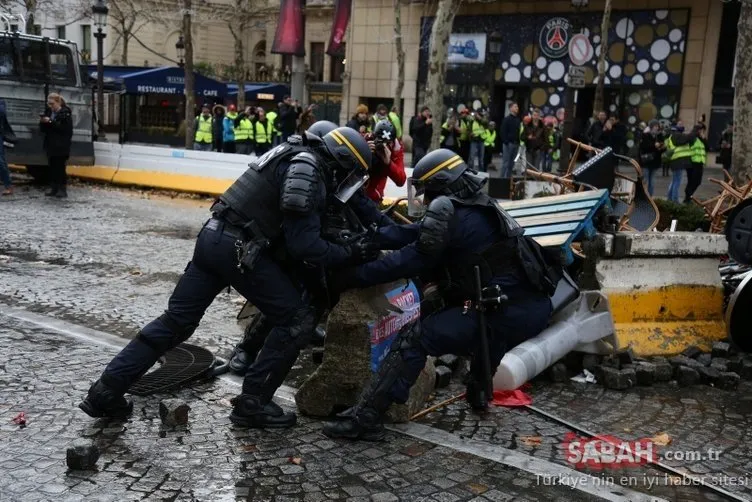 Fransa'da eylemler büyüdü! Bilanço ağırlaştı...