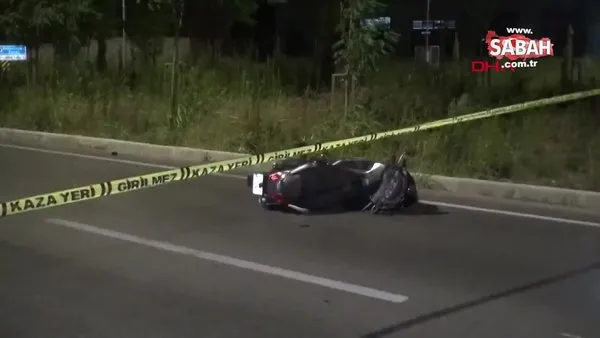 İzmir'de bariyere çarpan motosikletin sürücüsü öldü