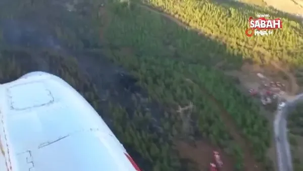 Manisa Soma'daki orman yangını kontrol altına alındı | Video