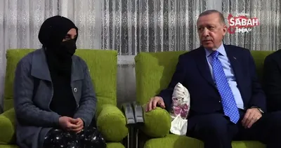 Cumhurbaşkanı Erdoğan, şehit Özel Harekat Şube Müdürü Hayrettin Eren’in ailesini ziyaret etti | Video