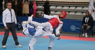 Taekwondo gençler grup müsabakaları Erzincan’da başladı