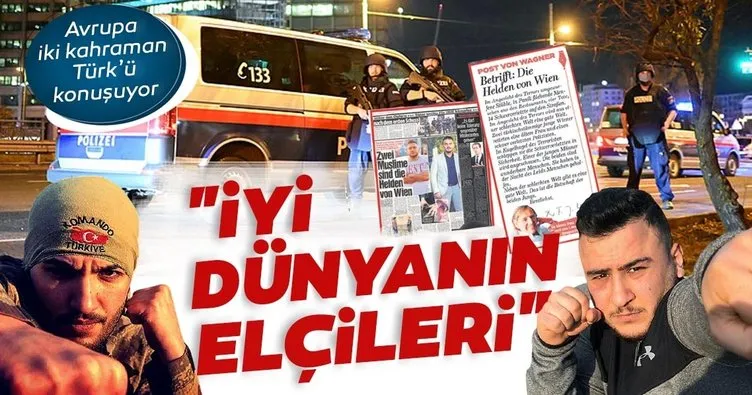 İki kahraman Türk Avrupa’nın yıldızı oldu