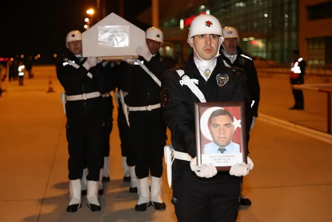 Şehit polis Seçkin Yalçın cenazesi
