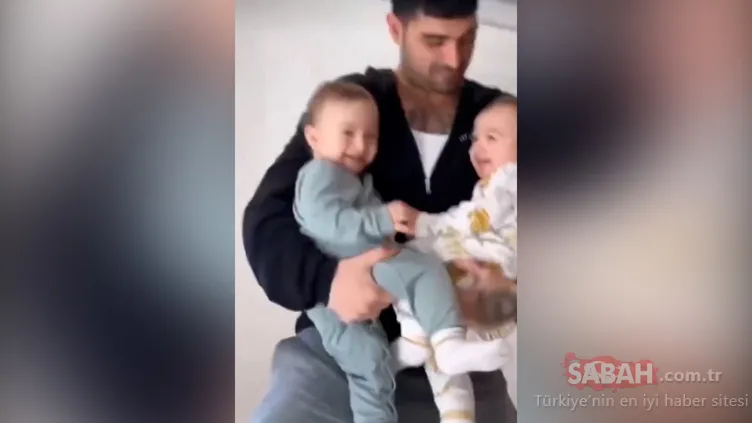 İdo Tatlıses’ten minik oğulları İbrahim Ayel ile Sinan Emir’le eğlenceli paylaşım! Öpmelere doyamadı!