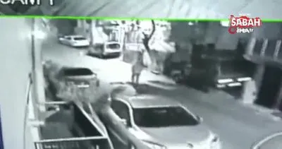 Sarıyer’de bekçiye ve amcasına yapılan silahlı saldırı anı kamerada | Video