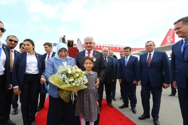 Başbakan Binali Yıldırım, Azerbaycan’da