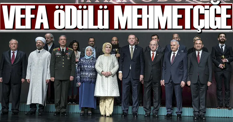 Vefa ödülü Mehmetçiğe
