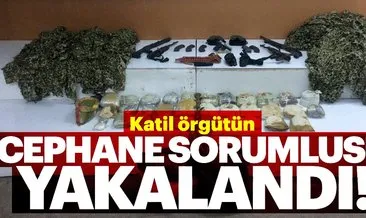 PKK’nın cephane sorumlusu yakalandı! Çantasından 44 kilo esrar çıktı