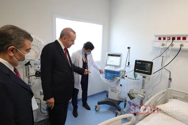 Başkan Erdoğan tek tek inceledi! Sancaktepe'deki Prof. Dr. Feriha Öz Acil Durum Hastanesi açıldı