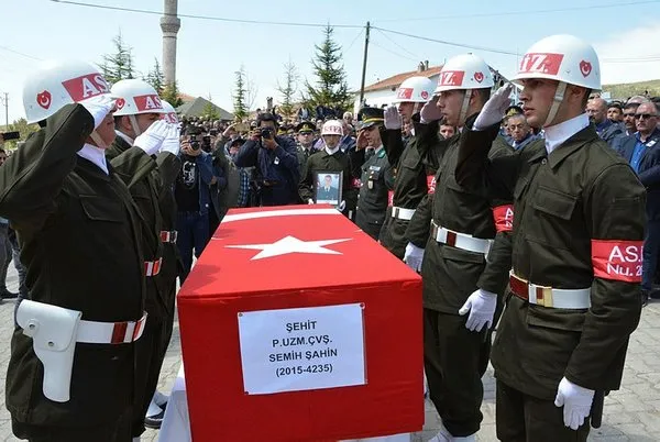 Kırşehirli şehit Uzman Çavuş son yolculuğuna uğurlandı