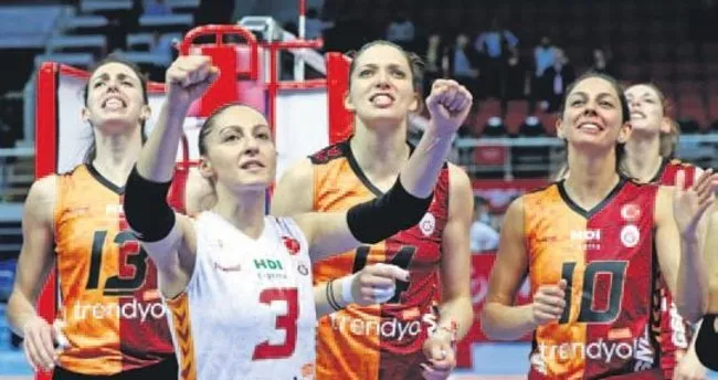 Galatasaray’ın kızları CEV Cup’ta yolu yarıladı