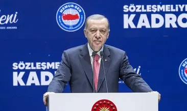 500 bin sözleşmeli kadroya geçti! Başkan Erdoğan açıkladı: İşte yeni hakları