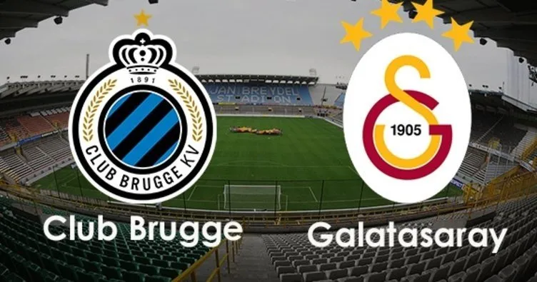 Club Brugge Galatasaray maçı hangi kanalda? Club Brugge Galatasaray maçı ne zaman saat kaçta?