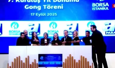 Borsa İstanbul’da Gong, A Para için çaldı