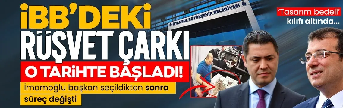 SON DAKİKA | İBB’deki rüşvet çarkı 2019’da Ekrem İmamoğlu ile başladı! Tasarım bedeli kılıfı altında...
