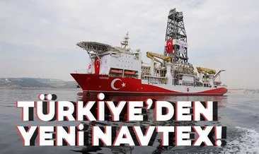 Son dakika: YAVUZ Sondaj Gemisi için NAVTEX ilanı