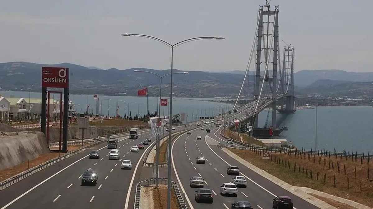 Köprü ve otoyol geçişleri