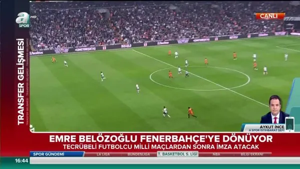Emre Belözoğlu Fenerbahçe'ye dönüyor
